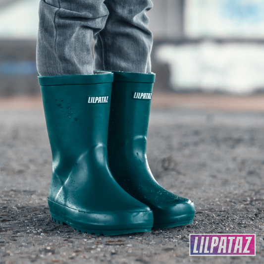 Rainbootz Petrol Green (Größe 21-27)